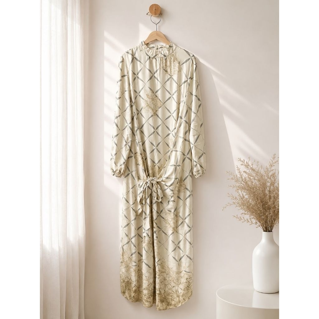 Miamore design gamis premium silk new tag