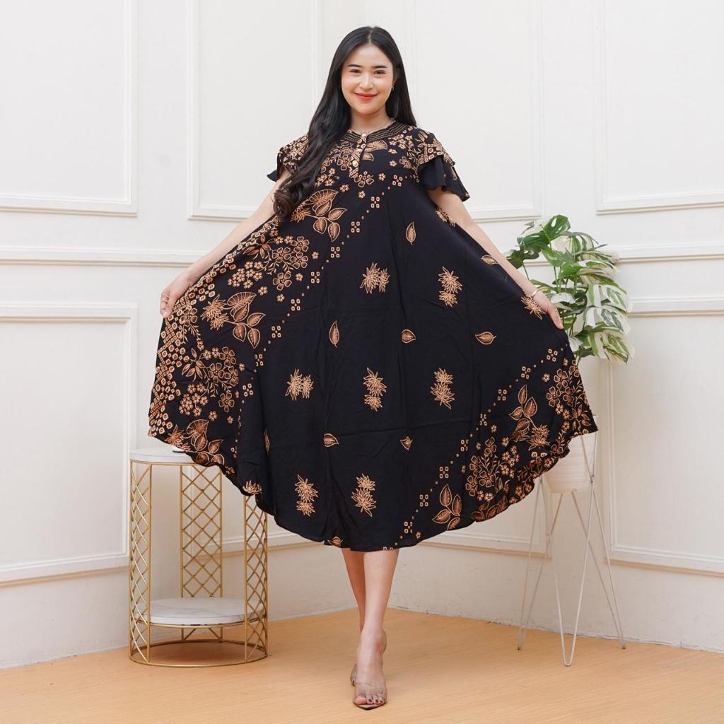 Daster Kekinian - Daster Payung Motif bunga