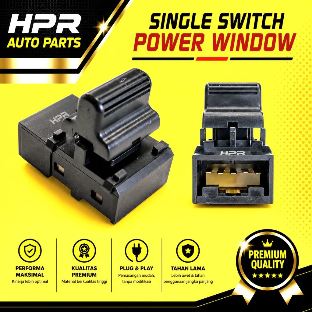 HPR Single Switch Power Window - Karimun Estilo | Jendela Tengah Belakang 2007 2008 2009 2010 2011 2