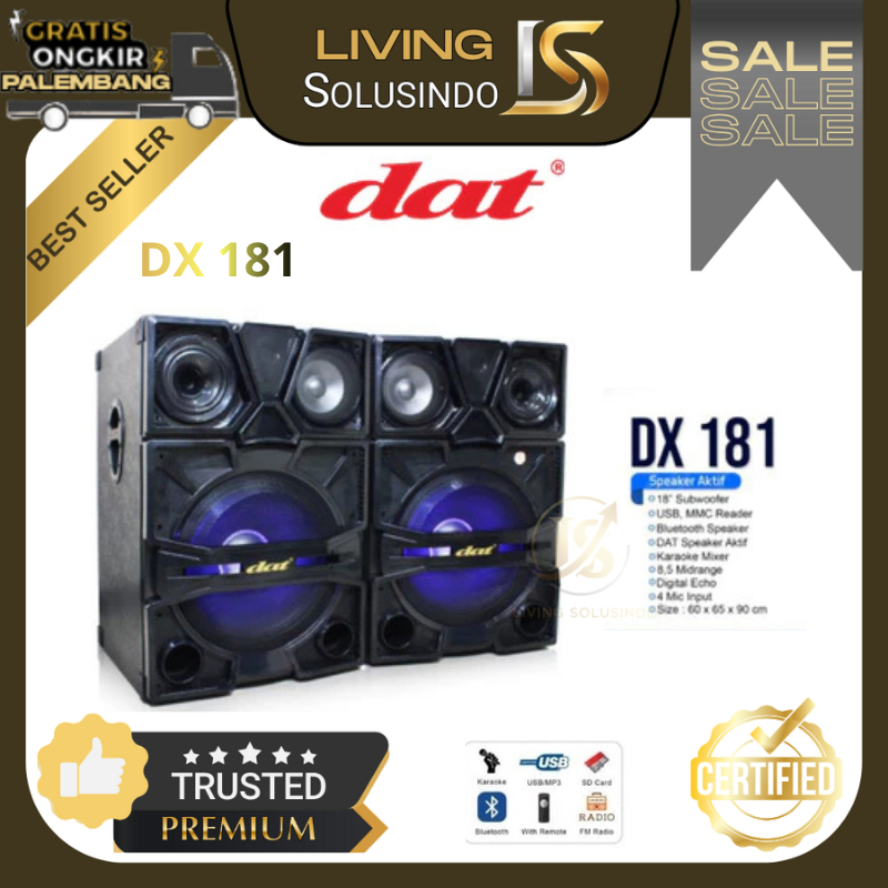 Speaker DAT DX-181 Speaker Aktif 18 Inc Single Subwoofer