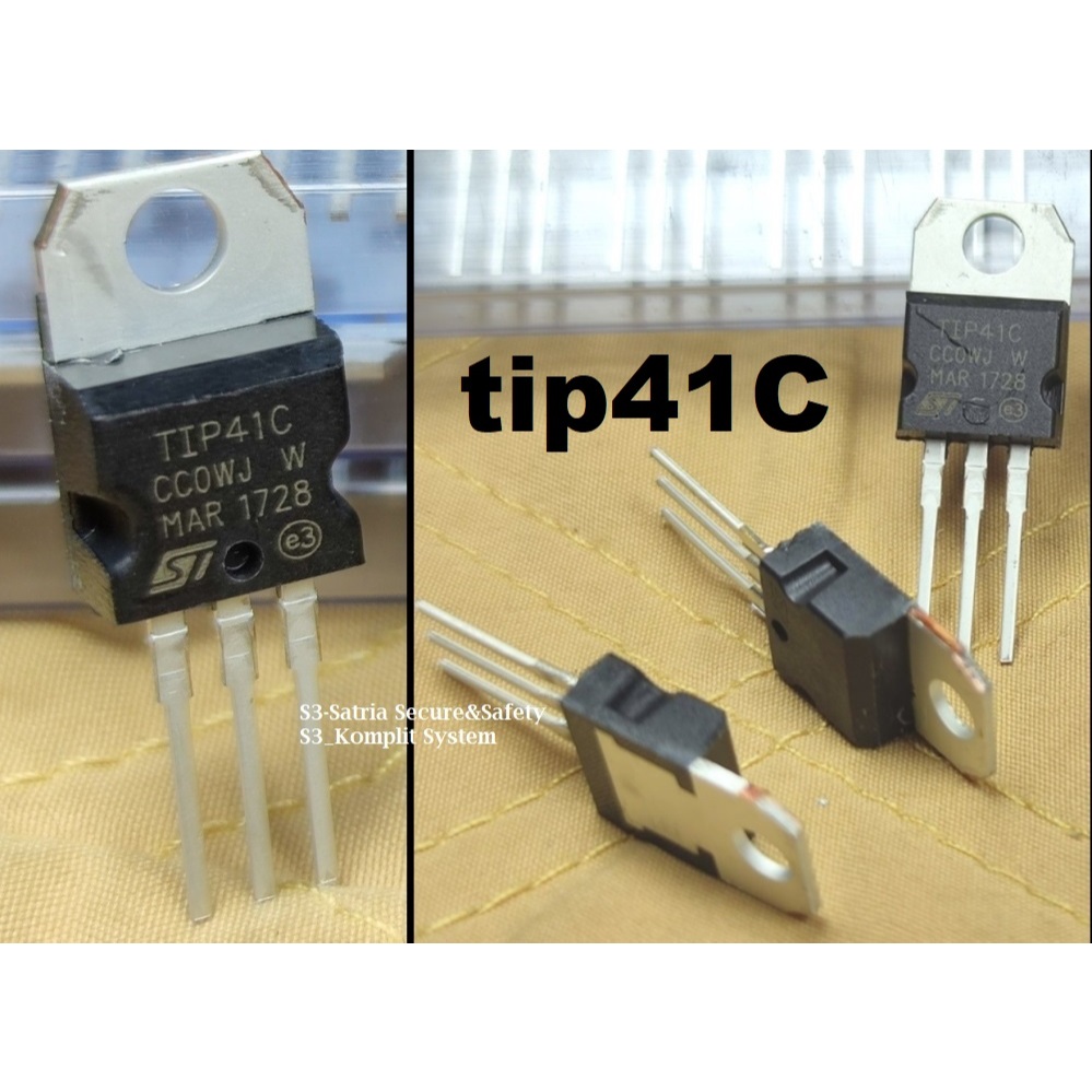 TIP41C tip41c transistor (minimal 6pcs) TR aksesoris audio video speaker Amplifier tip41 c tip 41c 4
