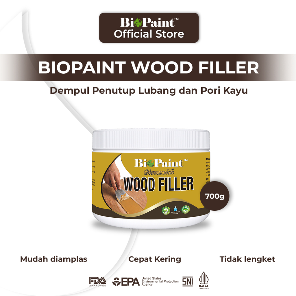 Dempul Kayu Murah Bio Varnish Ramin
