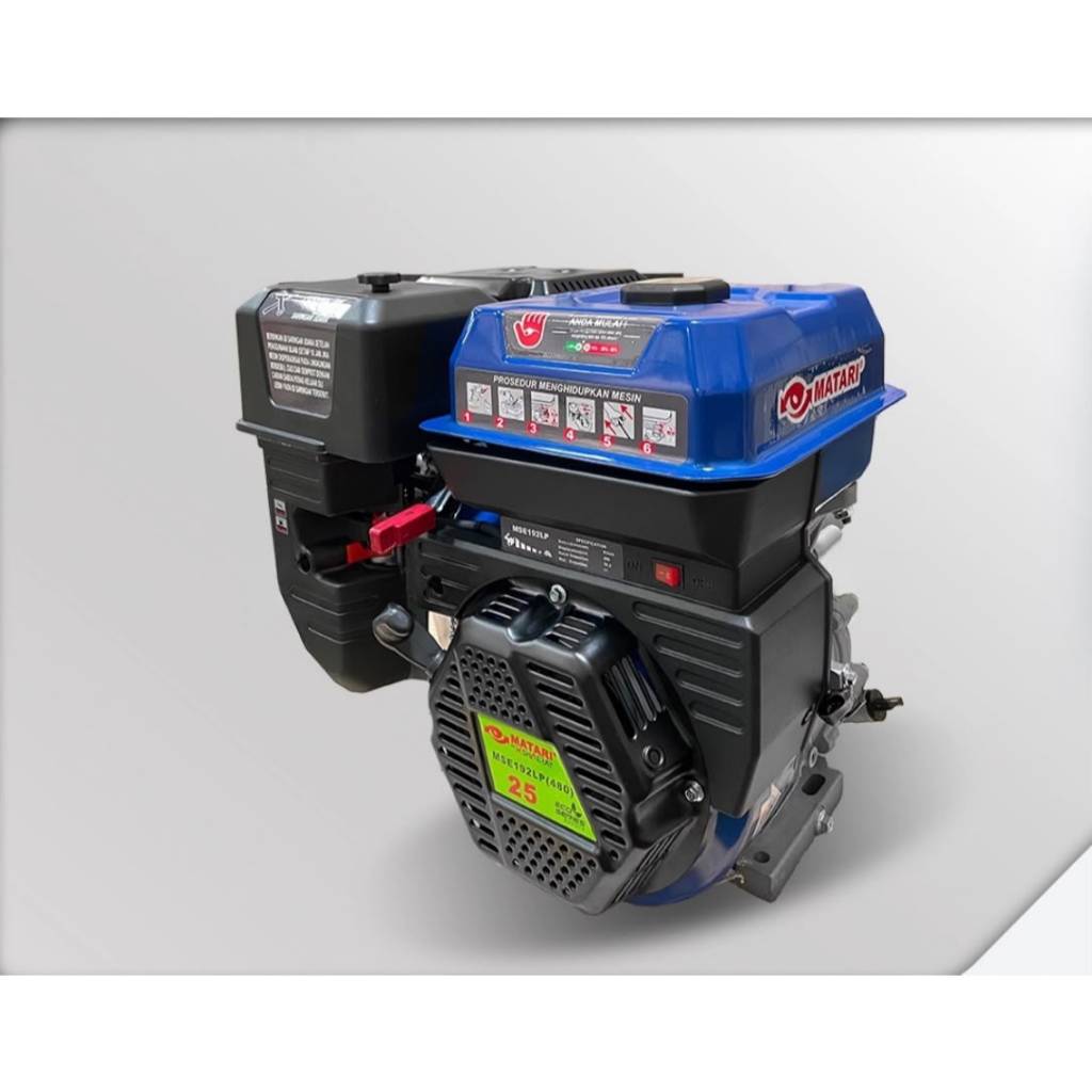 Mesin/Engine MSE-192LP (GX-480SL) 25hp Putaran lambat Matari