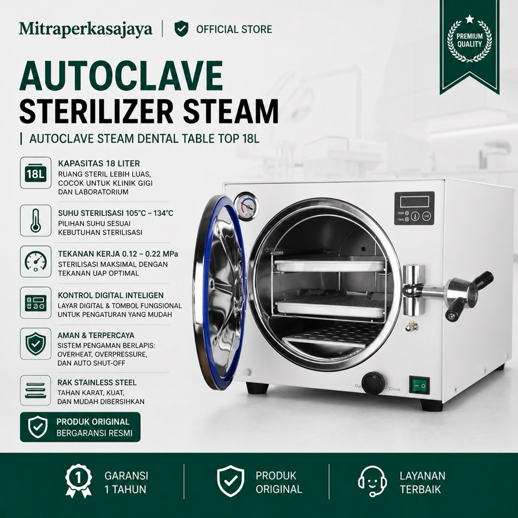 autoclave sterilizer steam| autoclave steam dental table top 18L