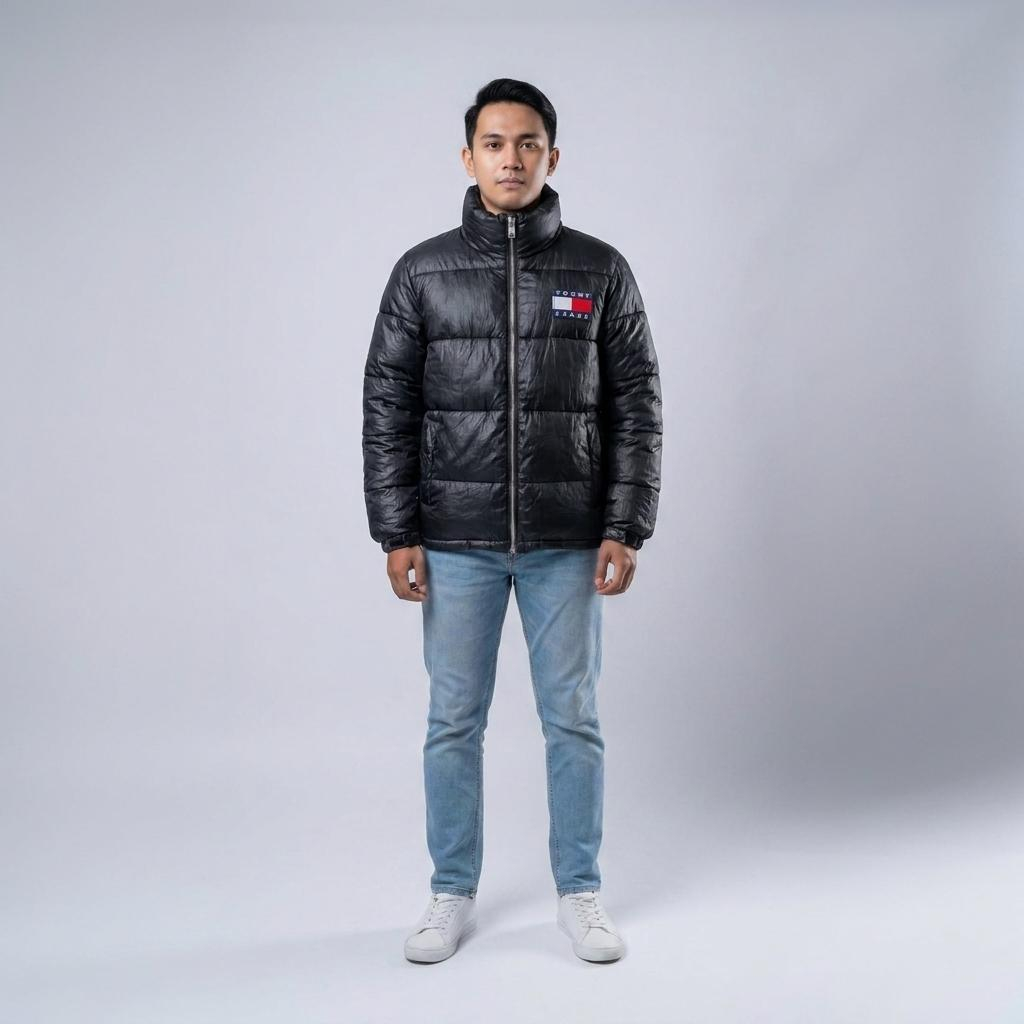 Jaket Gelembung/ Puffer Tommy Jeans Size L