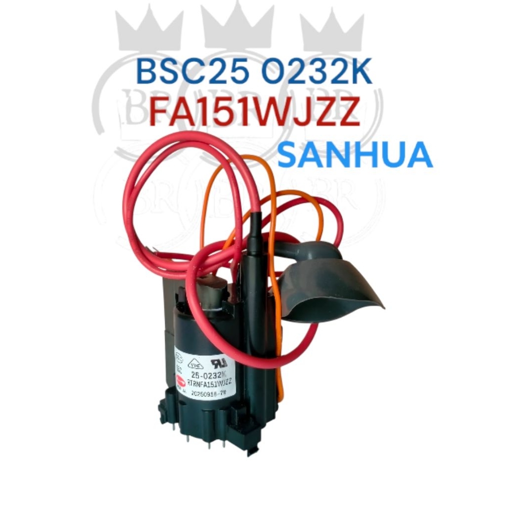 Flyback FA 151 WJZZ _ BSC25-0232K Untuk TV Tabung Slim 21 inch SHARP JS Berkualitas ORIGINAL