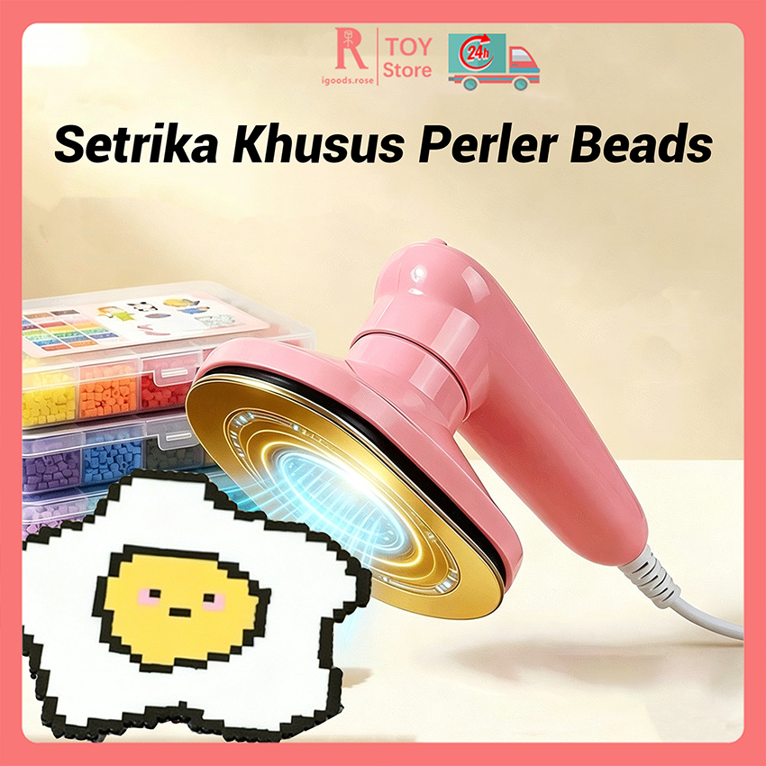 igoods.rose Setrika Mini Perler Beads / Alat Setrika Manik  Kecil Praktis Cocok untuk DIY Kerajinan 