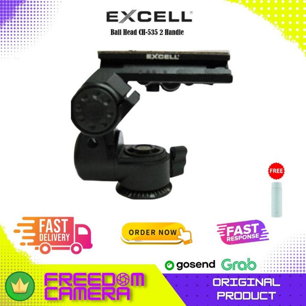 Excell CH-535 Ballhead Excell CH-535 Panhead Tripod Ballhead