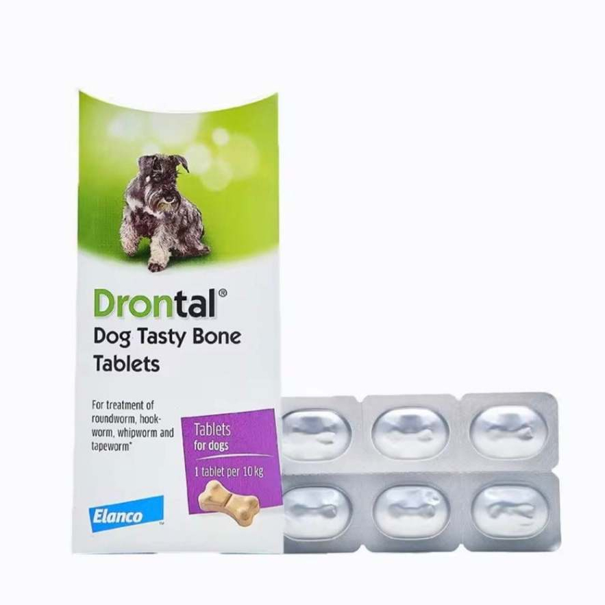 OBAT CACING ANJING DRONTAL DOG OBAT CACINGAN HEWAN DRONTAL PUPPY DRONTAL ANJING DRONTA DOG OBAT CACI