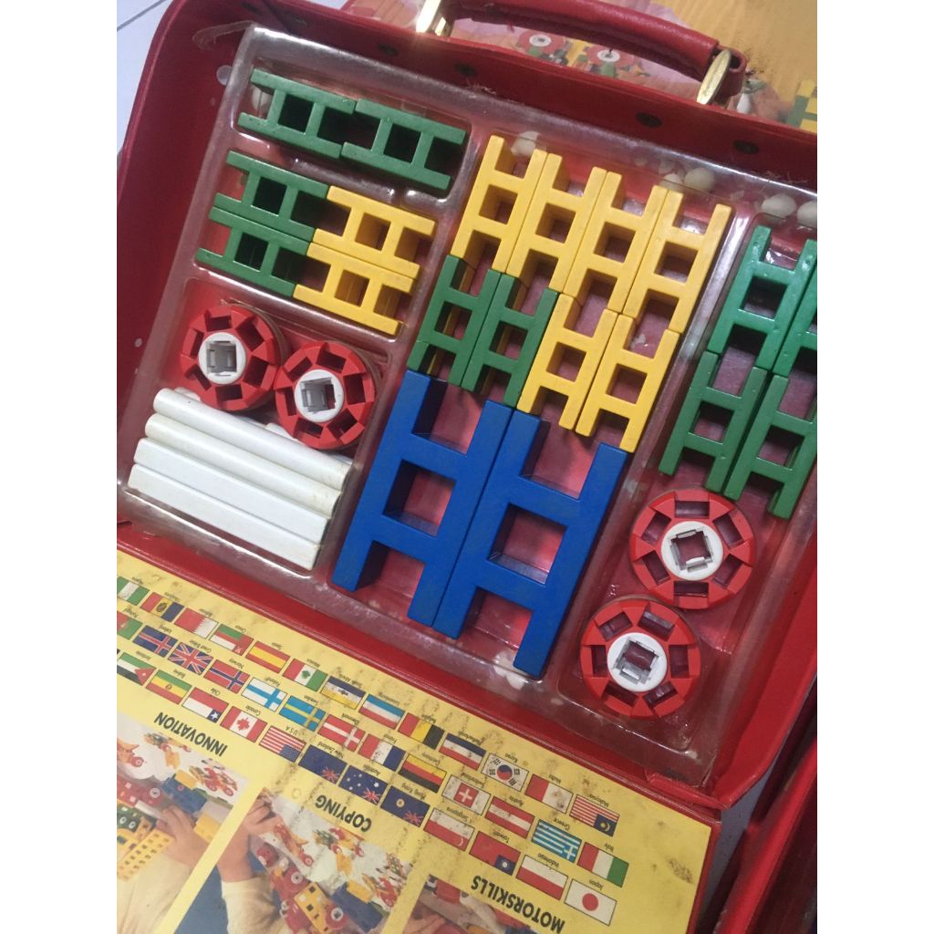 Vintage Lasy L100 - Mainan edukasi Lego Blok Motorik  anak
