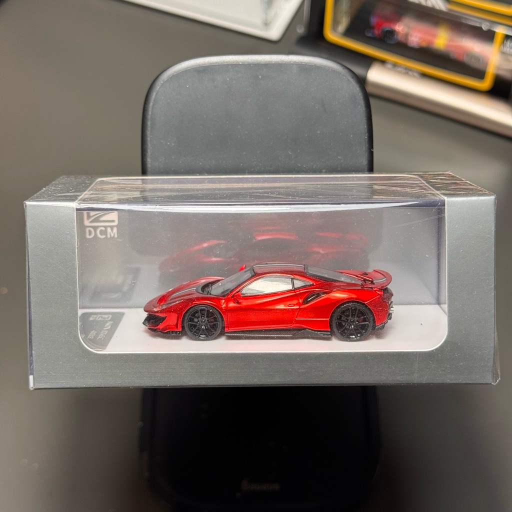 DCM 1/64 Ferrari 488 Pista Novitec New Segel