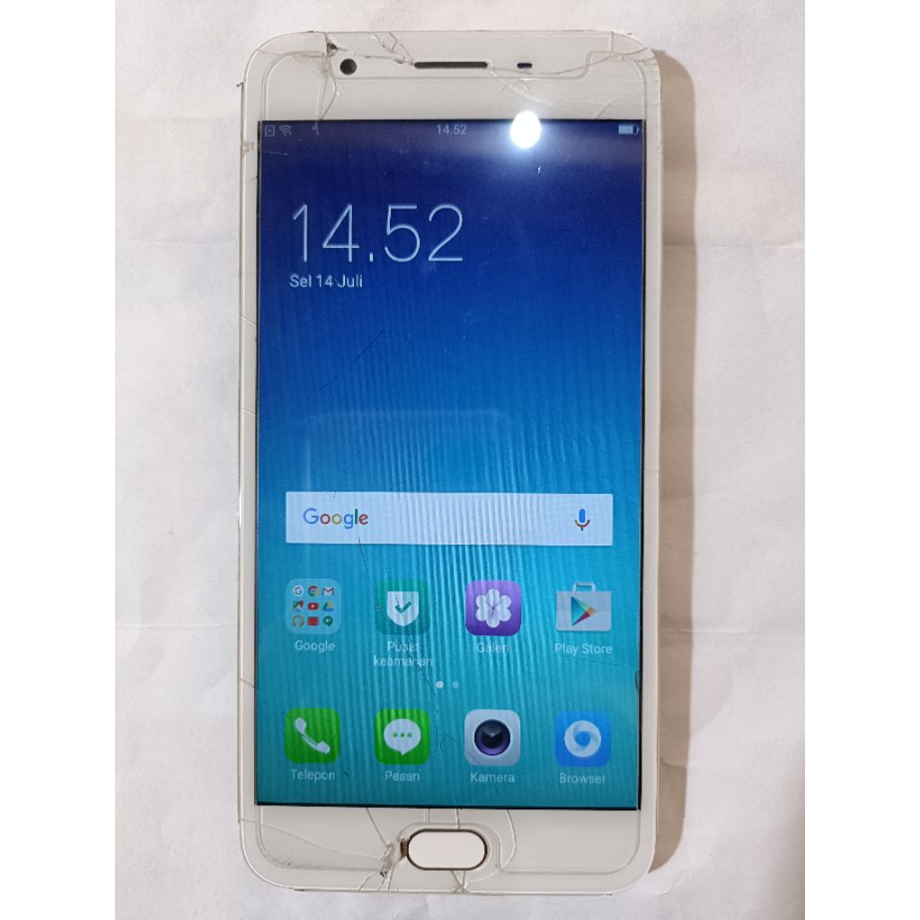 LCD OPPO F1S ASLI ORIGINAL COPOTAN DARI HANDPHONE LANGSUNG