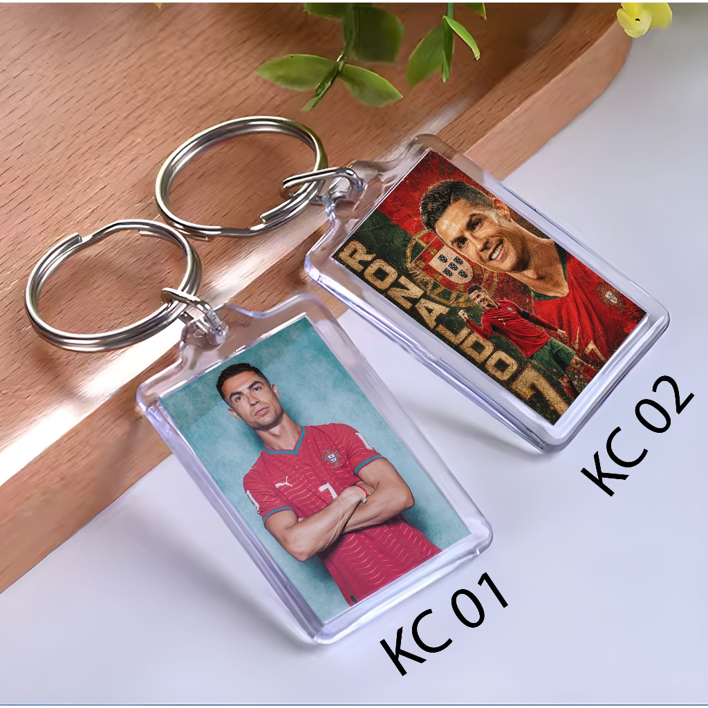 Keychain Cristiano Ronaldo - Keychain world cup - Keychain -Cristiano Ronaldo