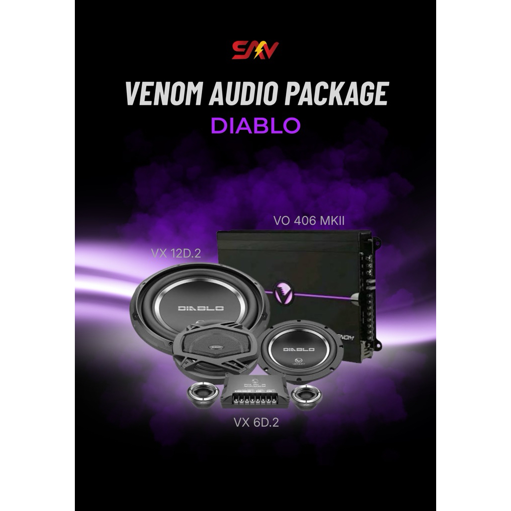VENOM PACKAGE AUDIO SERIES DIABLO | PAKET AUDIO VENOM DIABLO