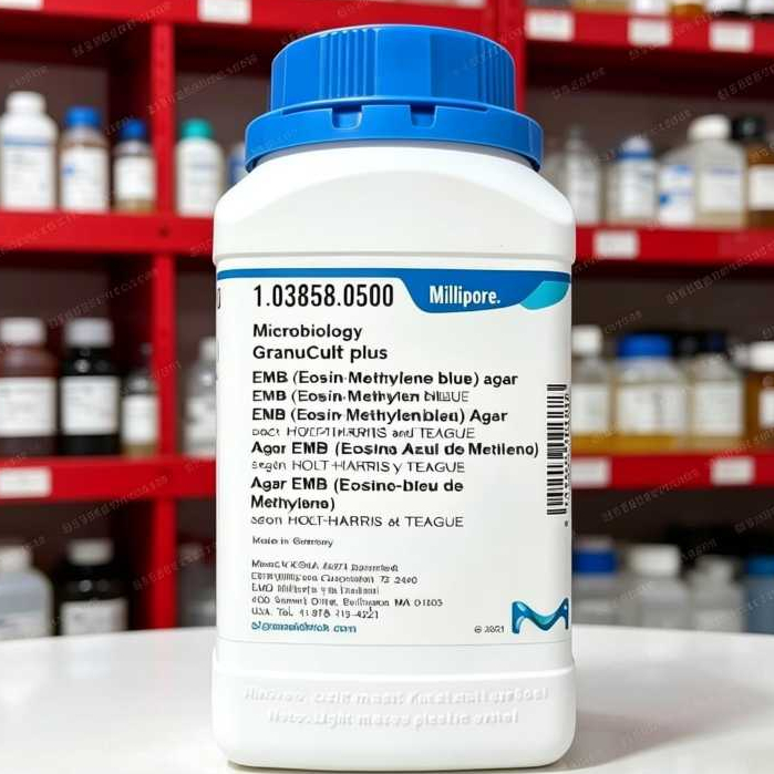 EMB ( eosin - methylene blue ) Agar MERCK 1.03858.0500 MERCK 103858 500GR