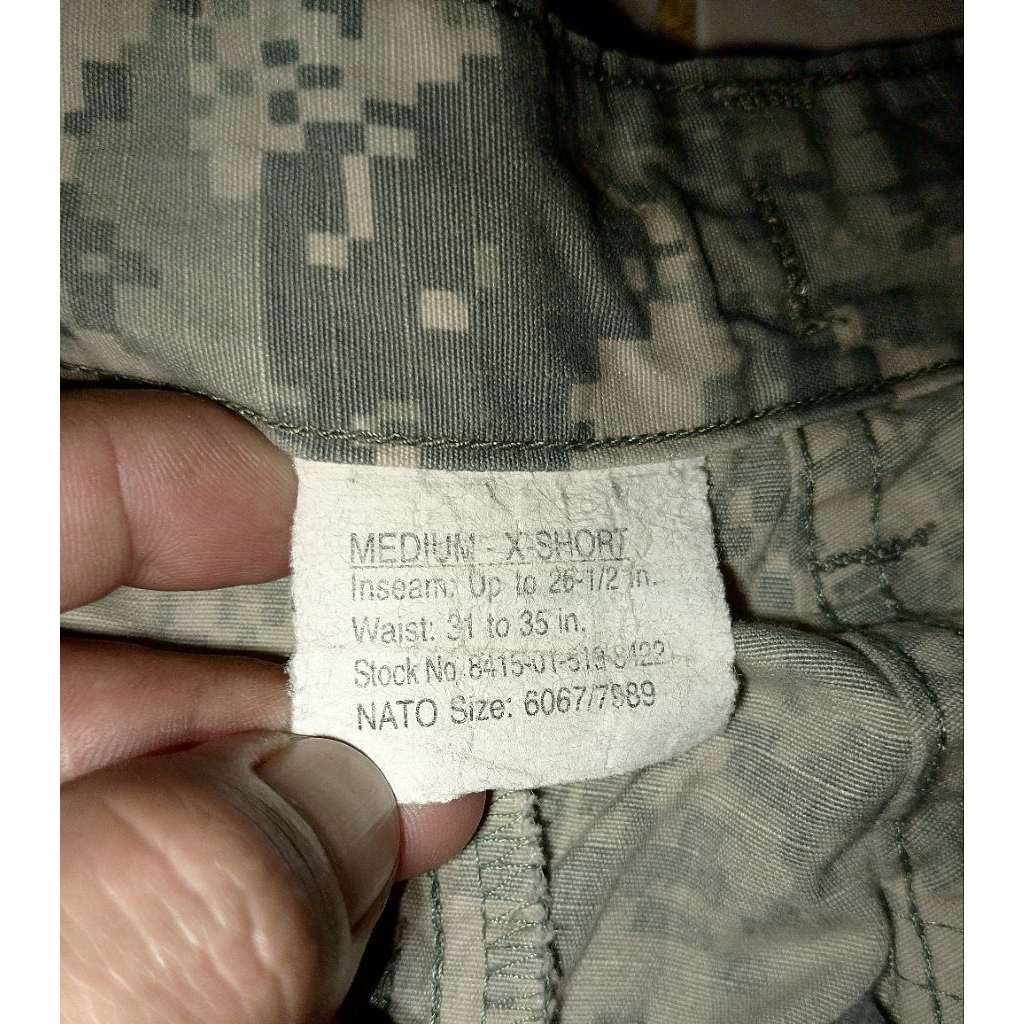 US army ACUPATT trouser celana kargo cargo US army