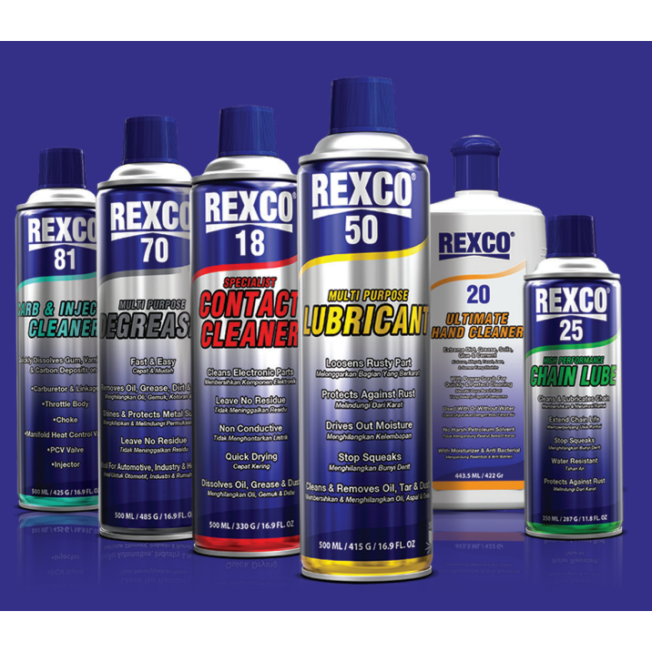 Rexco 50 Rexco 25 Rexco 81 Rexco 70 Rexco 18 Rexco 82 120 Ml 220 Ml 350 Ml 500 [Ecer]