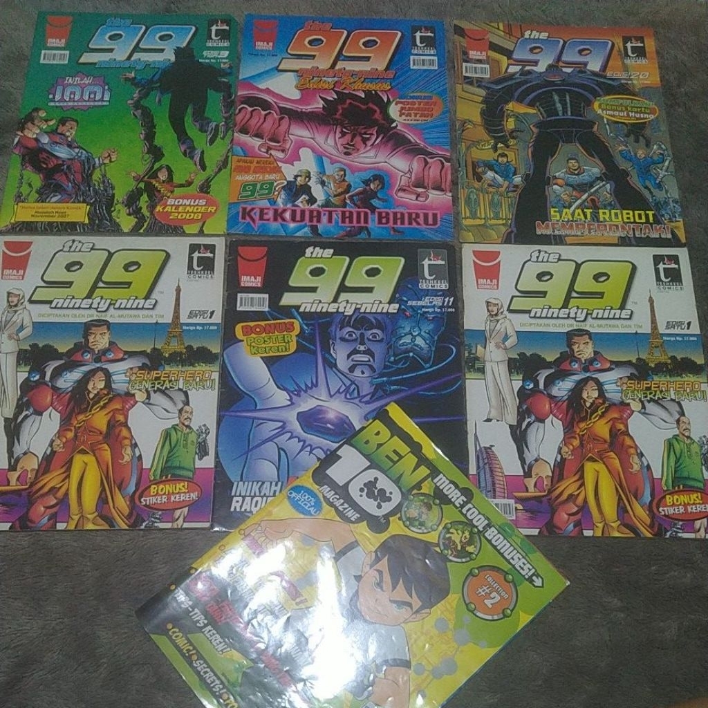 Komik The 99 Ninety - Nine Dan Komik Ben 10 Magazine