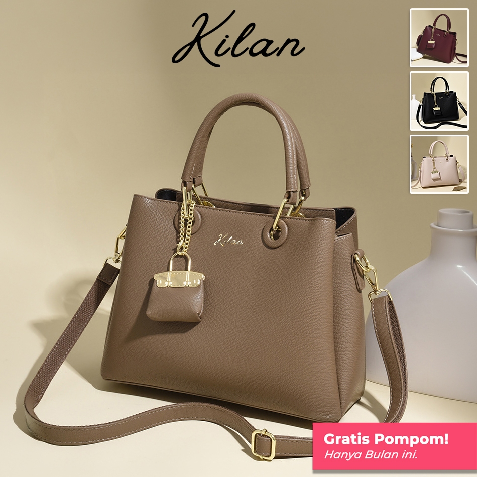 KILAN Tas Wanita Import Terbaru Tas Handbag Wanita Tas Jinjing Wanita - NAOMI