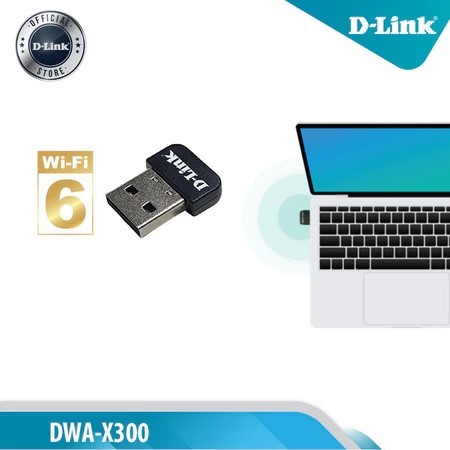 D-Link Dwa X300 Wireless Ax300 Wifi 6 Nano Dlink Usb Wifi Adapter