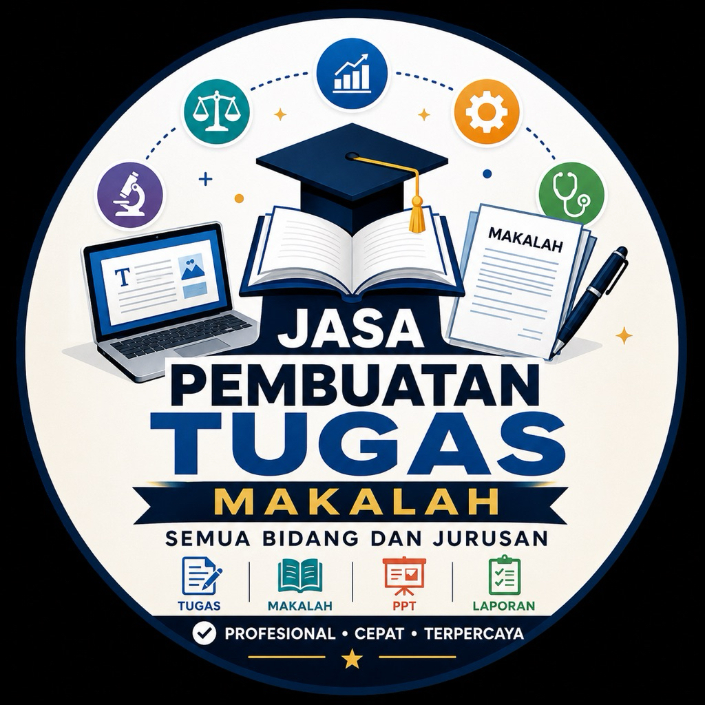Tugas Makalah Semua Judul, dikirim sudah dijilid berbentuk makalah.