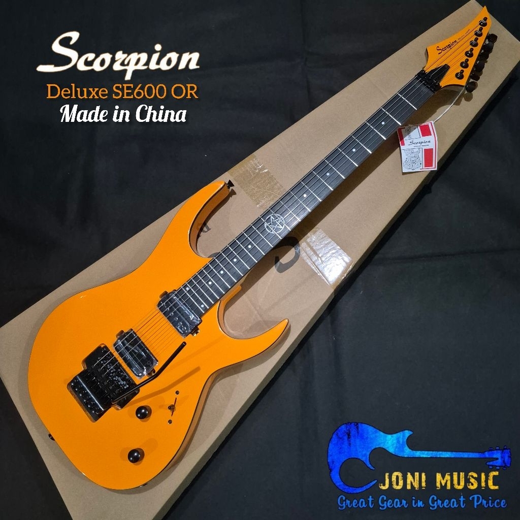 Gitar Scorpion SE-600 SE 600 Deluxe Series Original Made in China