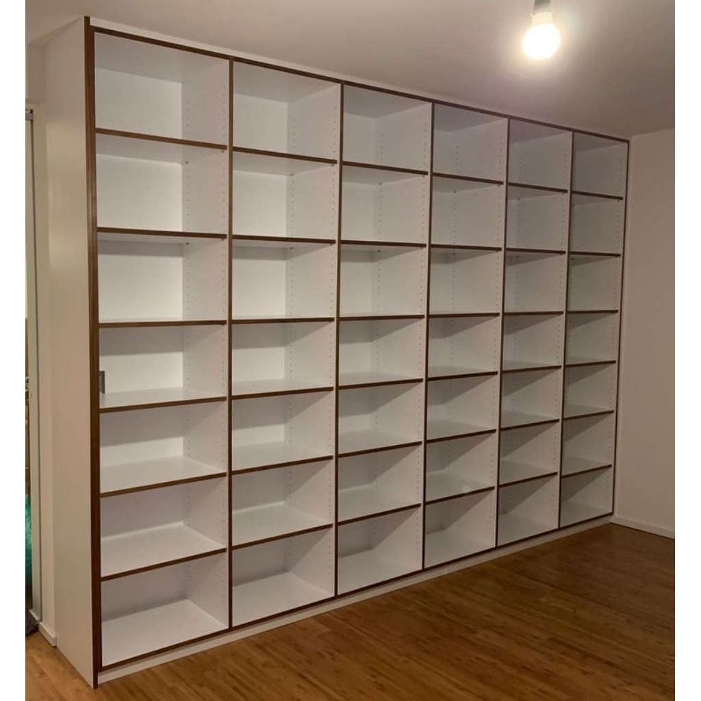 rak display/ rak buku/ rak sembako/  HPL kostum minimalis/ modern rak HPL serbaguna