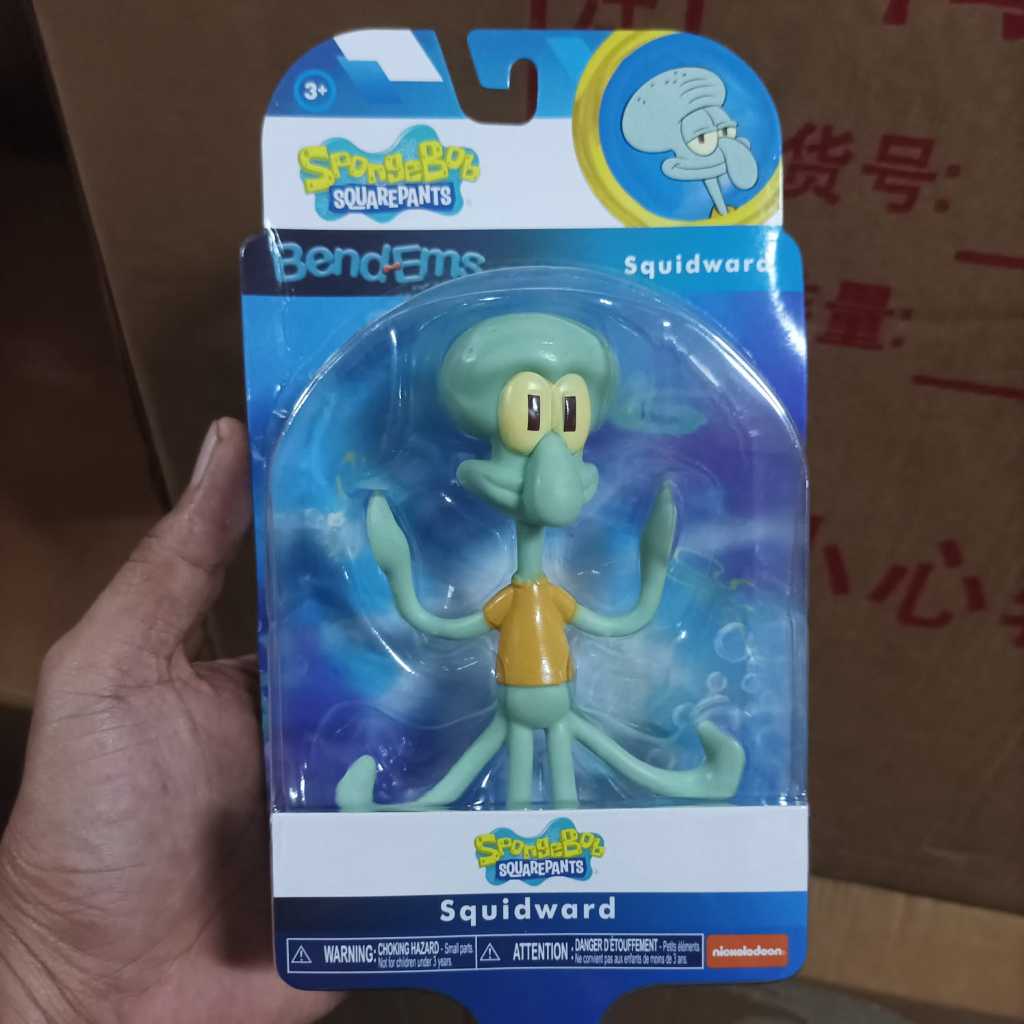 SpongeBob SquarePants Bend-Ems Action Figure Squidward