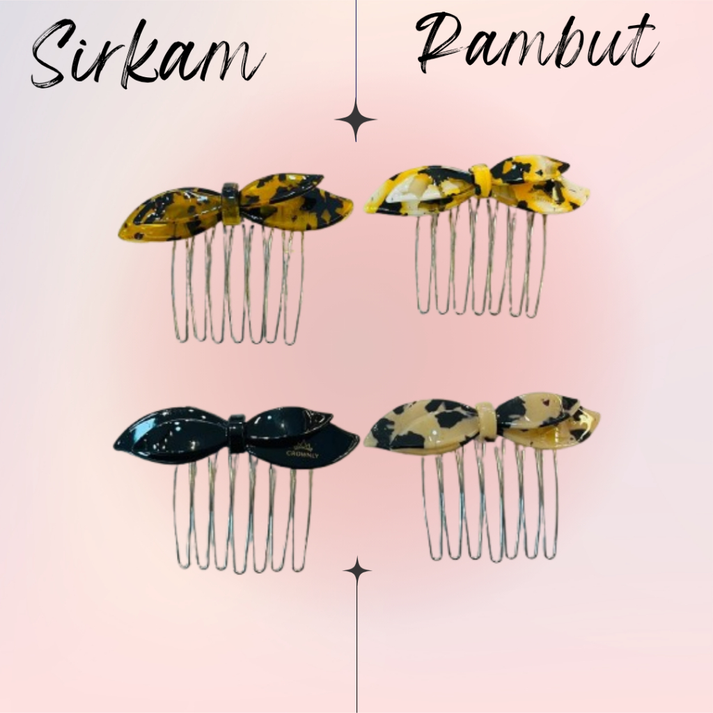 Sirkam Rambut Wanita / Sirkam Sanggul Korea / Sirkam Rambut Daun