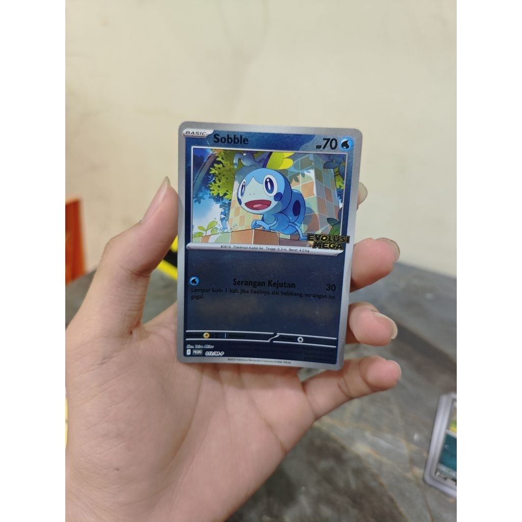 Sobble promo evolusi mega