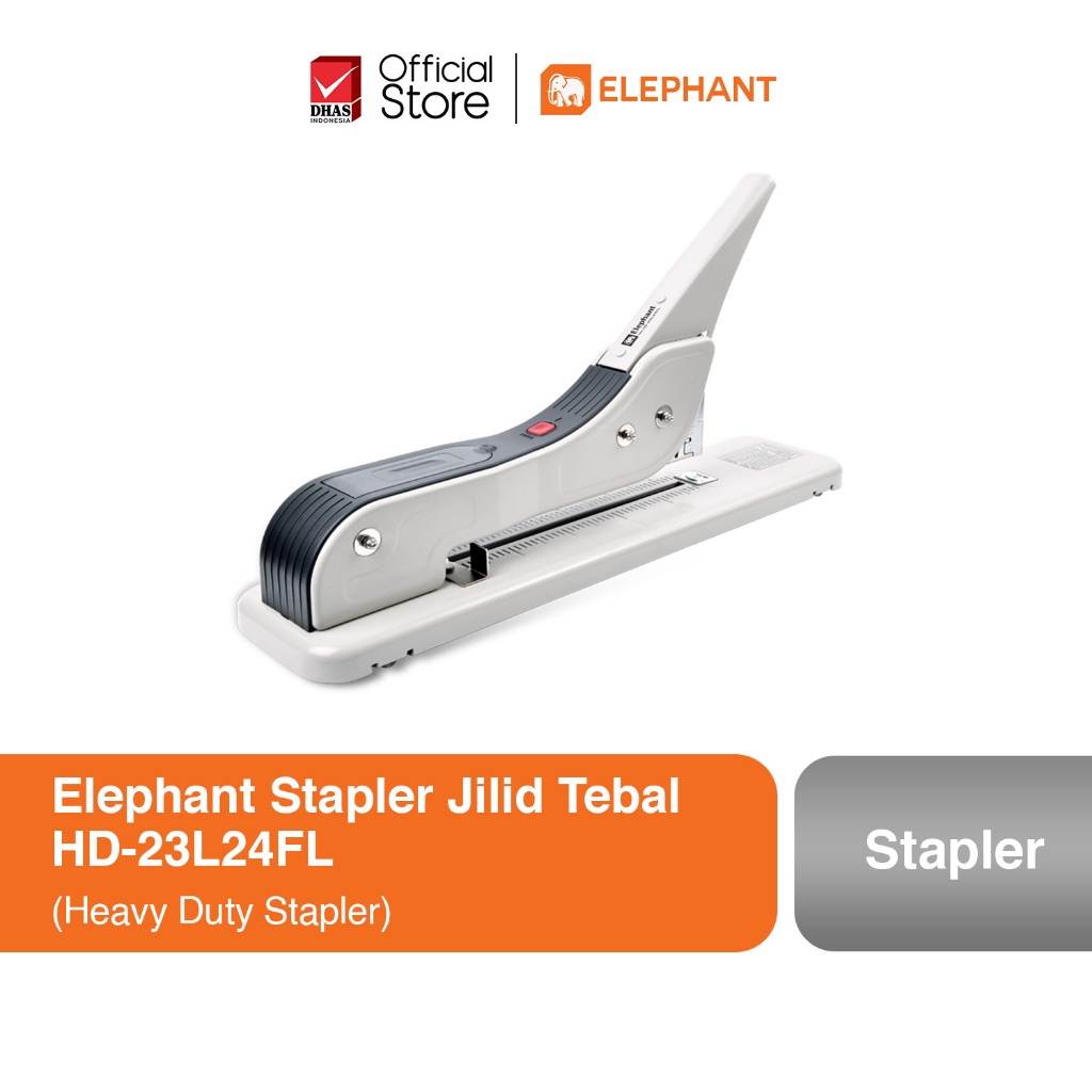 Elephant Stapler Jilid Tebal (Heavy Duty Stapler) HD-23L24FL