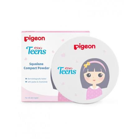 Pigeon Teens Everyday Compact Powder |Bedak Padat Remaja/ PINK