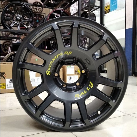 VELG R18 MOBIL FORTUNER PAJERO TRITON TIPE SWAMPERS HSR WHEEL