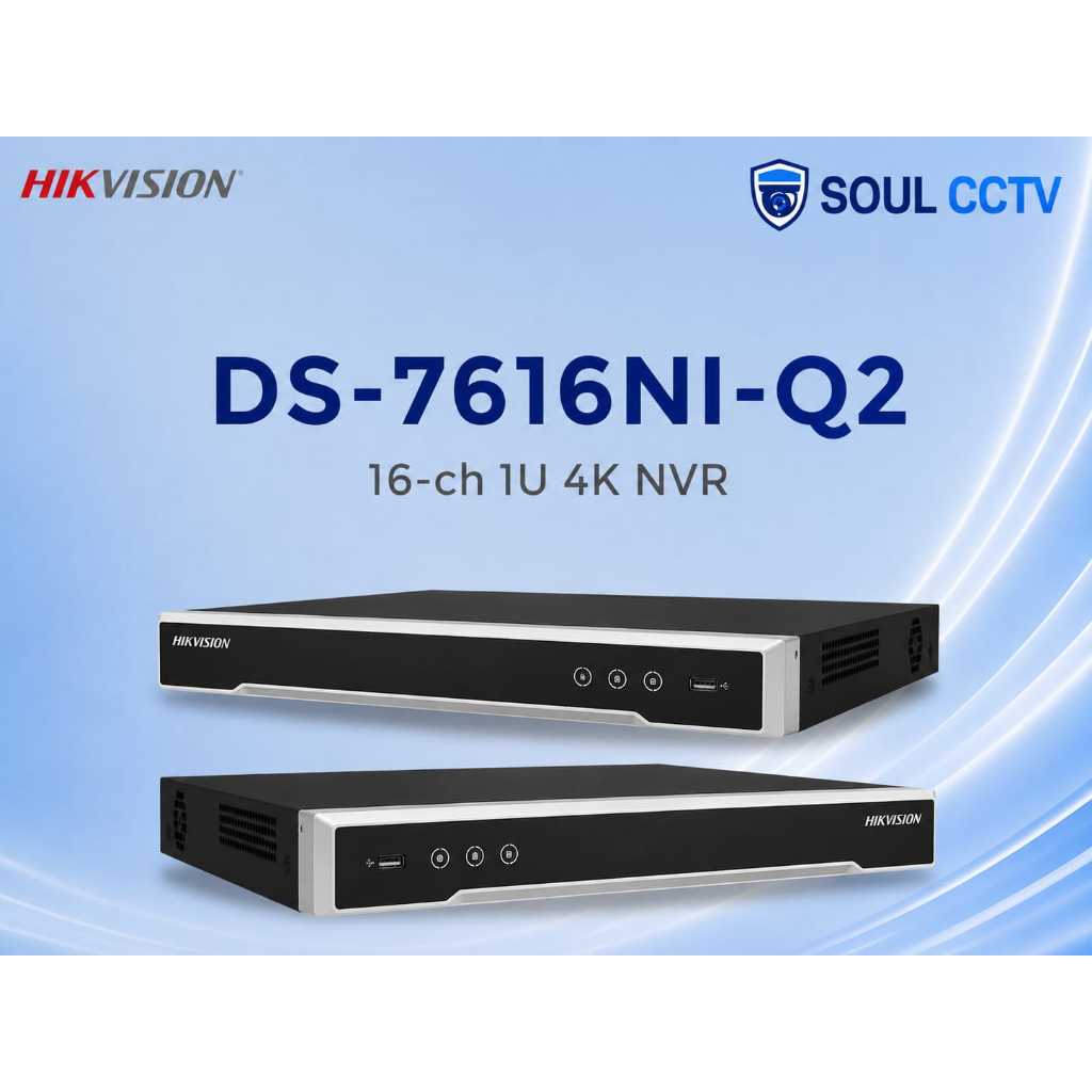 NVR HIKVISION  16 CH DS-7616NI-Q2