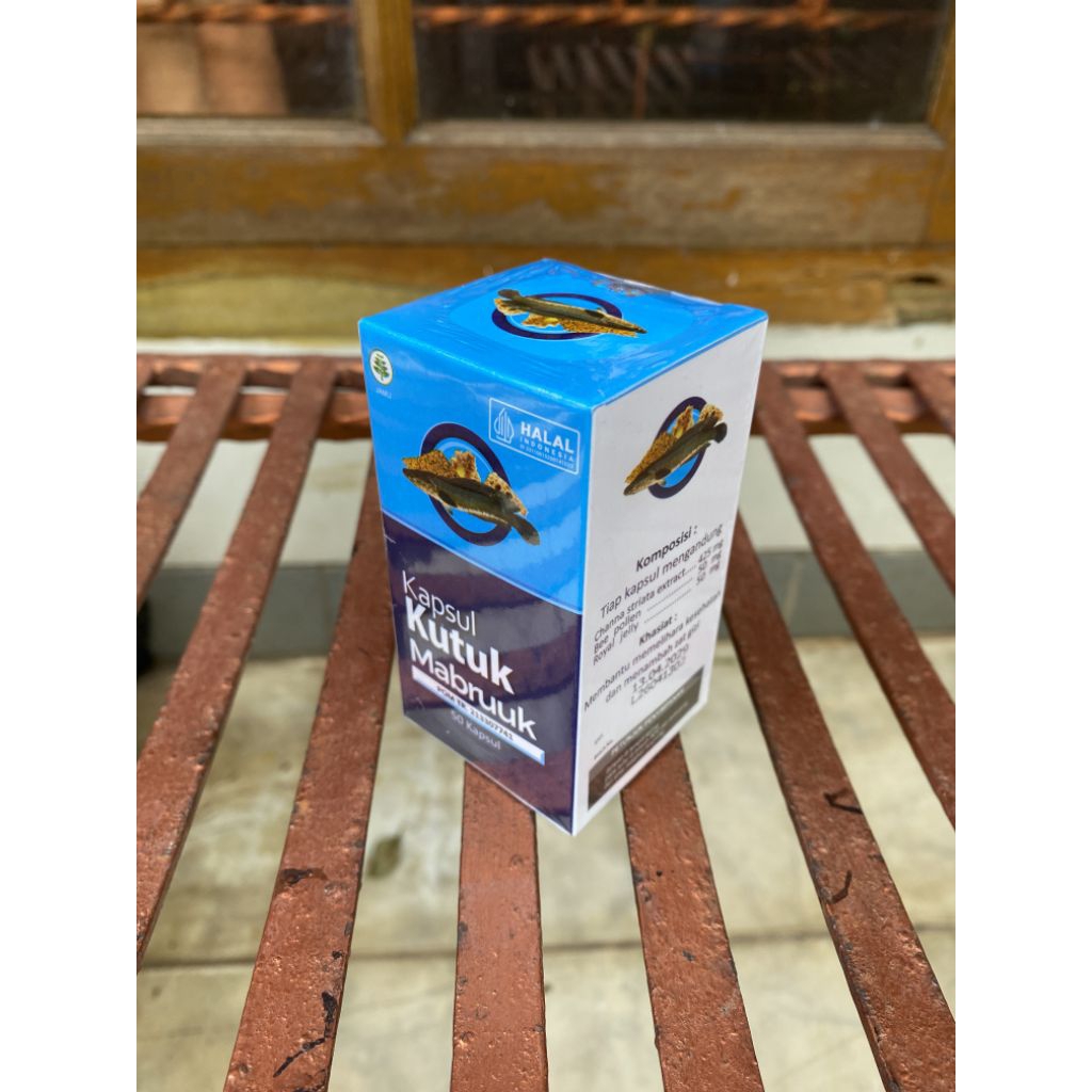 Kapsul Herbal Ekstrak Kutuk Mabruuk | Kapsul Ikan Gabus