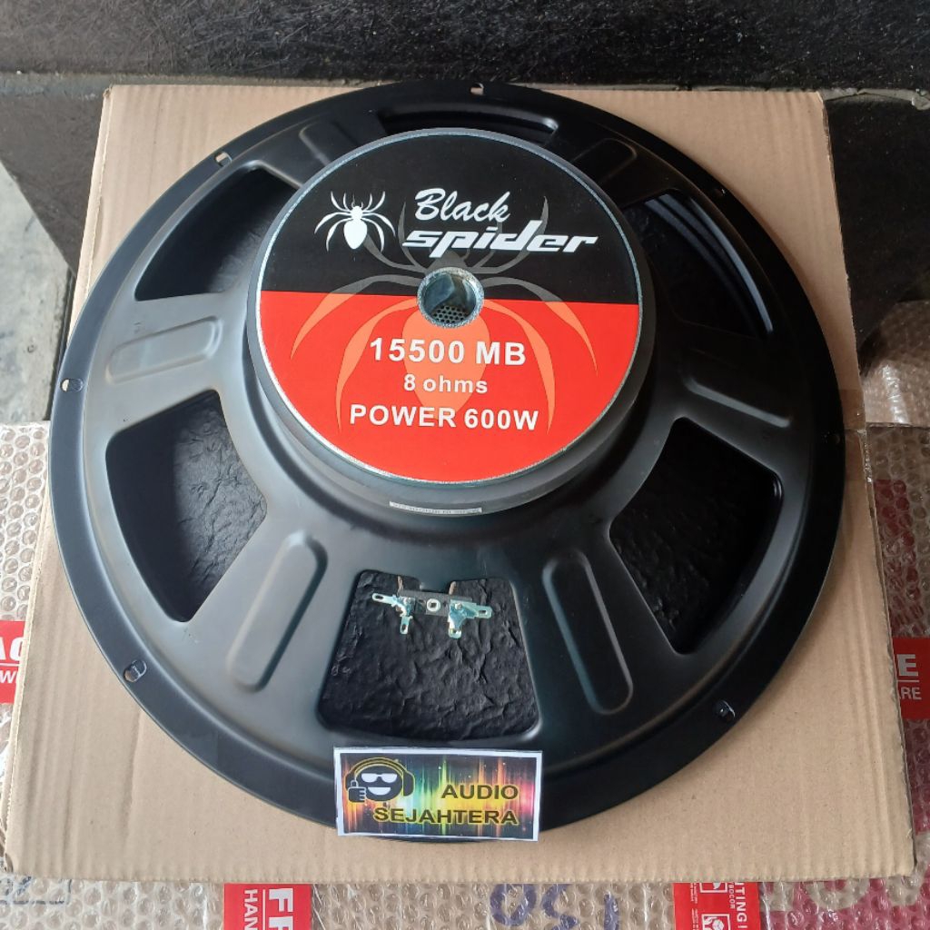 Speaker Full Range 15in 15 inch 15 in Black Spider 15500 MB BS 15500