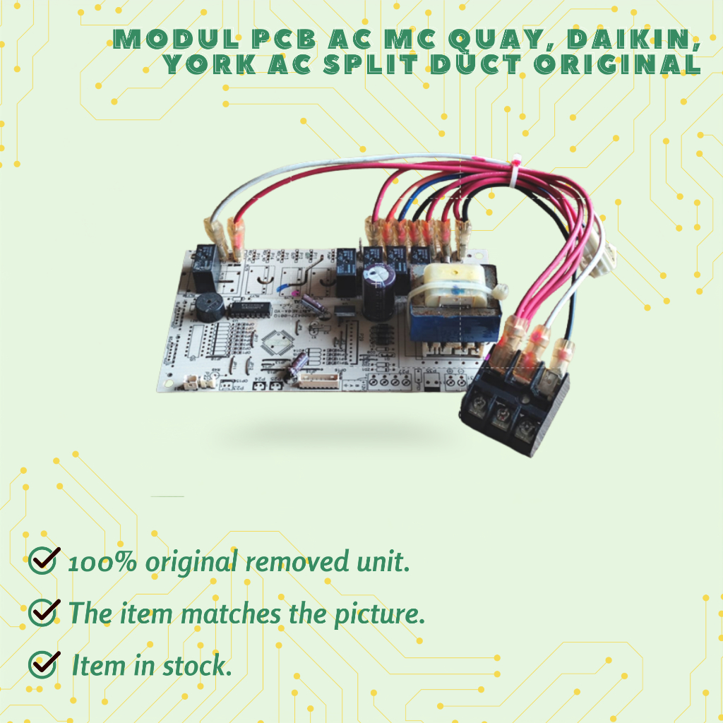 Modul PCB AC Mc Quay, Daikin, York AC Split Duct Original