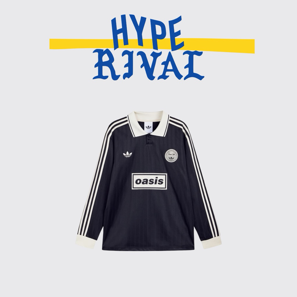 Adidas x Oasis Longsleeve Jacquard Jersey (100% Original)