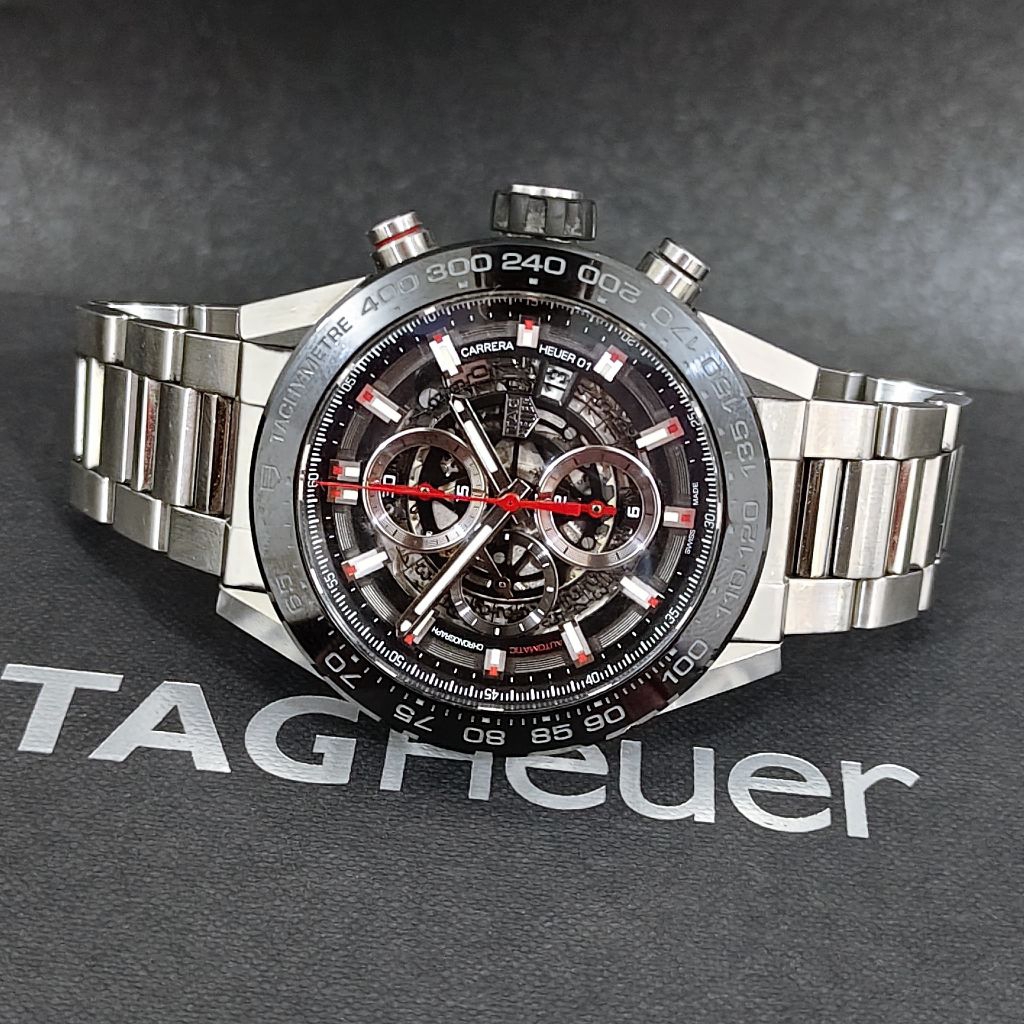 TAG Heuer Carrera HEUER 01 Chronograph Skeleton CAR201V