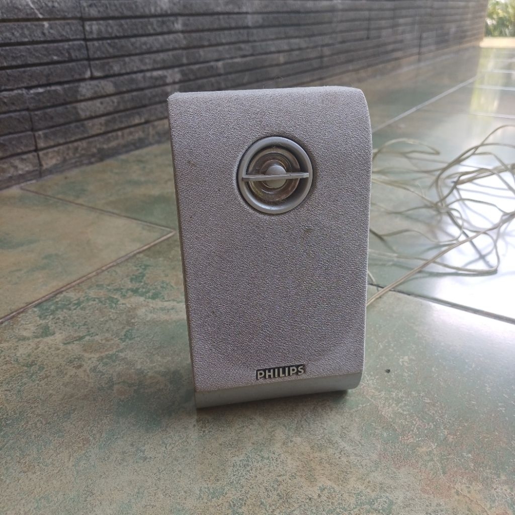Speaker Pasif Merek Philips CS600 3 Ohm Home Theater Surround Sound Bekas