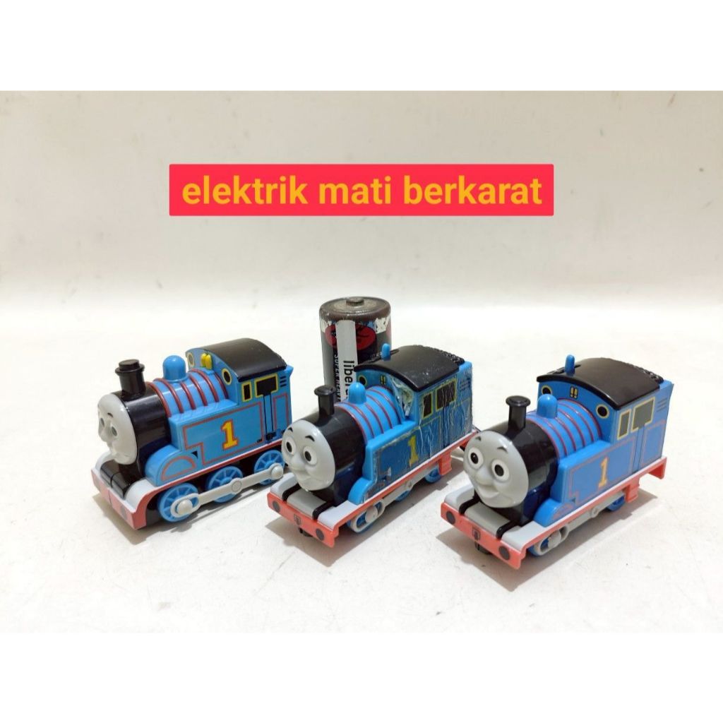 Set Junk elektrik mati Tomy thomas & Friends motorized trackmaster plarail mini vehicle figure
