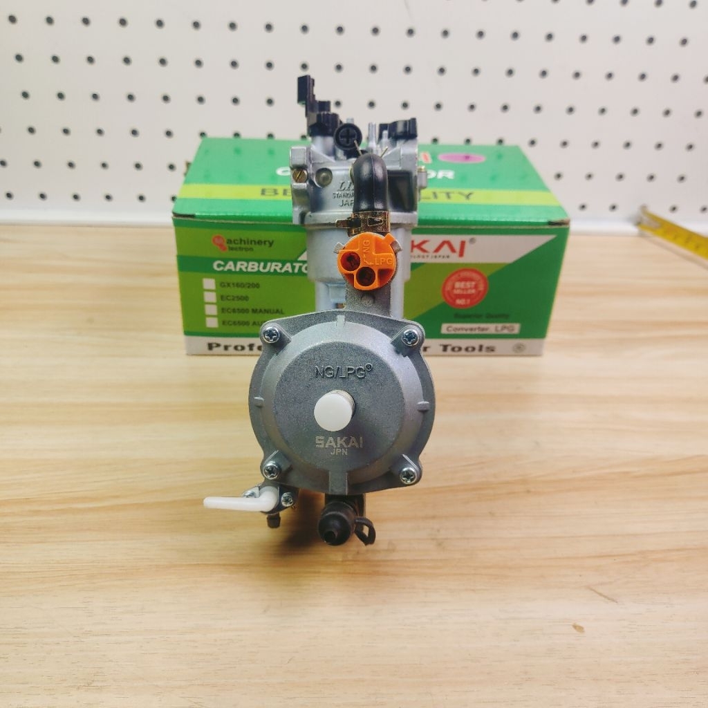 Carburator Gas LPG (Converter LPG) Mesin Gx160 -Gx200 Alkon Genset