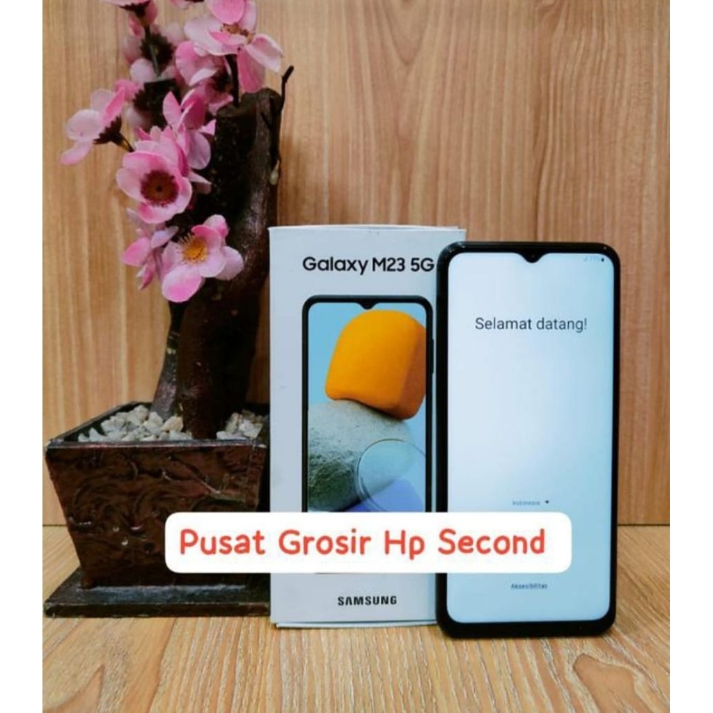 SAMSUNG GALAXY M23 (5G) RAM 6/128GB SECOND MULUS ORIGINAL KUALITAS SUPER ISTIMEWA