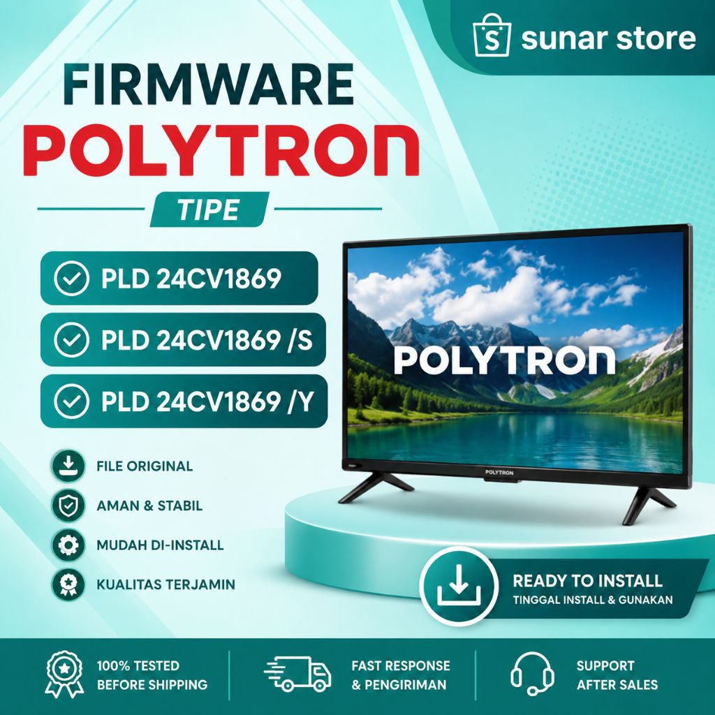 FIRMWARE TV POLYTRON PLD24CV1869 PLD24CV1869/S PLD24CV1869/Y