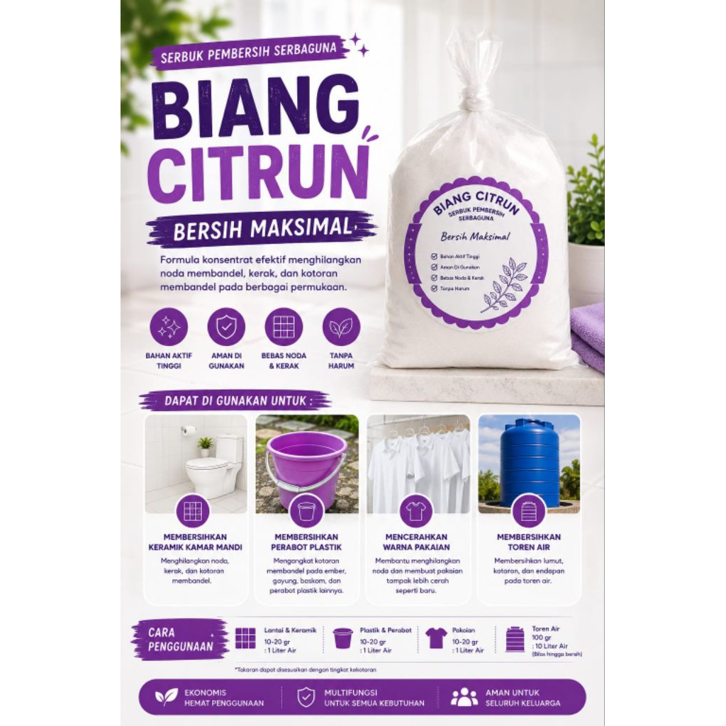 BIANG CITRUN 250Gr