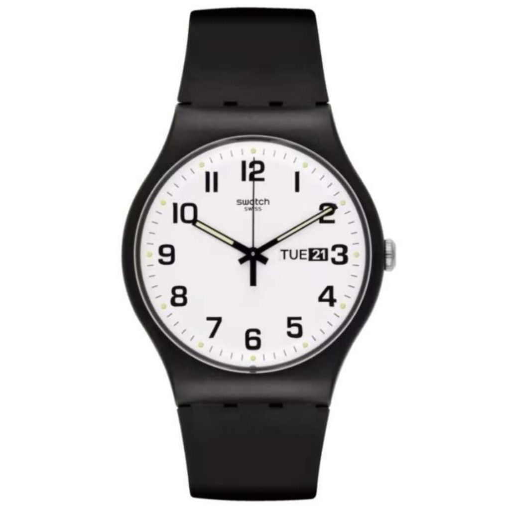 SWATCH SO29B703 TWICE AGAIN Jam Tangan Pria Analog Original Swiss