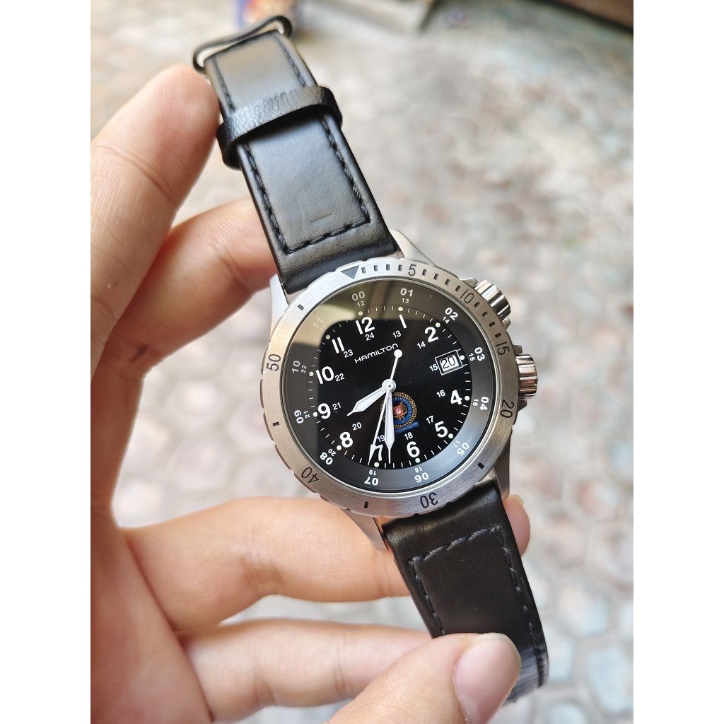 Jam hamilton saf military singapore preloved second mulus original