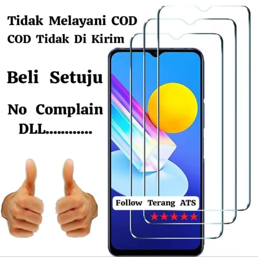 Kaca Bening Tipe Handphone Oppo A15 / A15S / A16 / A16E / A16K / A16S / A5 2020 / A17 / A17K / A9 20