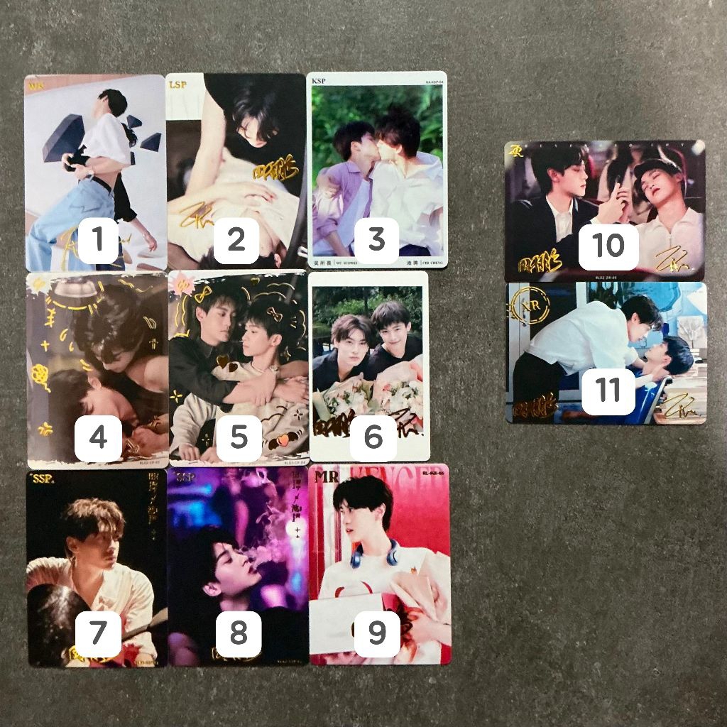 [BACA DESKRIPSI] UNOFFICIAL FANMADE YINTANG PHOTOCARD TRADING COLLECTIBLE CARD PC CC REVENGED LOVE N