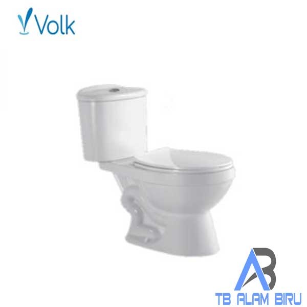 Kloset Duduk Volk 680 Putih